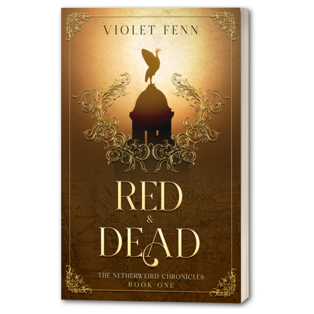 red & dead paperback book